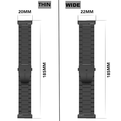Image of YODI Watch Band Compatible with Fitbit Versa 4 / Fit bit Versa 3 / Fitbit Sense /Sense 2 Band, Soft Replacement Silicone Wristband for Women Flexible Waterproof Sport Watch Strap for Men Large