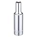 Socket, Steel, Chrome, 6 mm