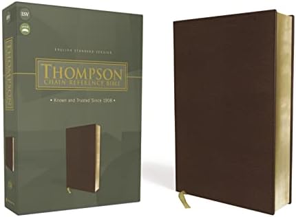 Esv Thompson Chain-Reference Bible Red Letter Edition [Brown] : Thompson,  Dr. Frank Charles: Amazon.com.au: Books