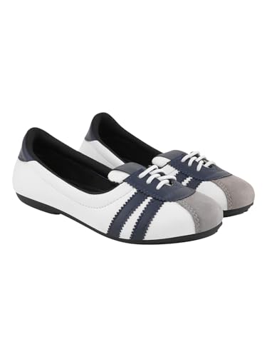 Image of Shoetopia Classic Lace-Up Ballet Flats for Women Fashion Sandals for Casual, Party & Daily Footwear