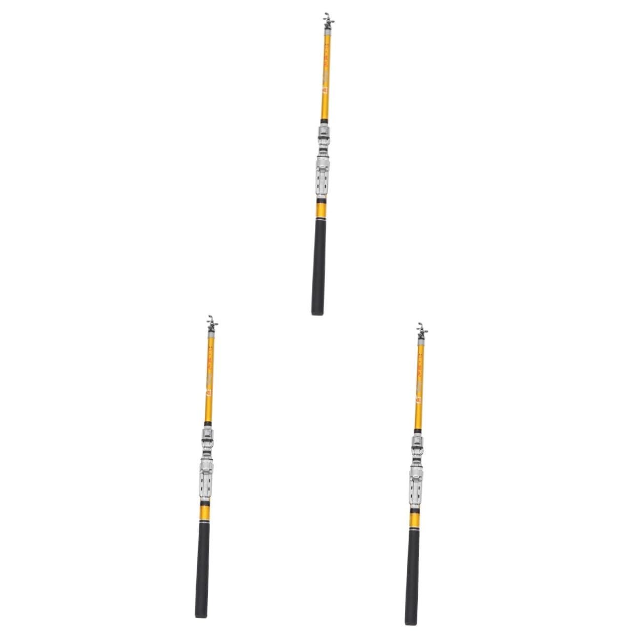 Canne à pêche rétractable télescopique portable HANABASS queue de canne 2pcs - 8