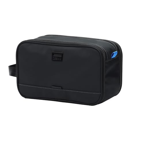 ZEEMO Men’s Travel Toiletry Bag, Water-Resistant Dopp Kit