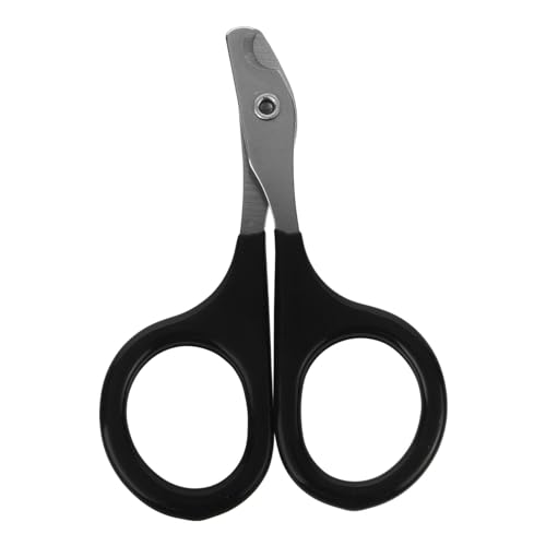 TOVINANNA Pill Splitter Scissors,Tablet and Pill Cutter Stainless Steel Blade for Accurate Dosage of Small Large Pills Tablets Elderly Kids Pets Travelling Favors Black