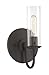 Craftmade Modina 1 Light Wall Sconce Espresso