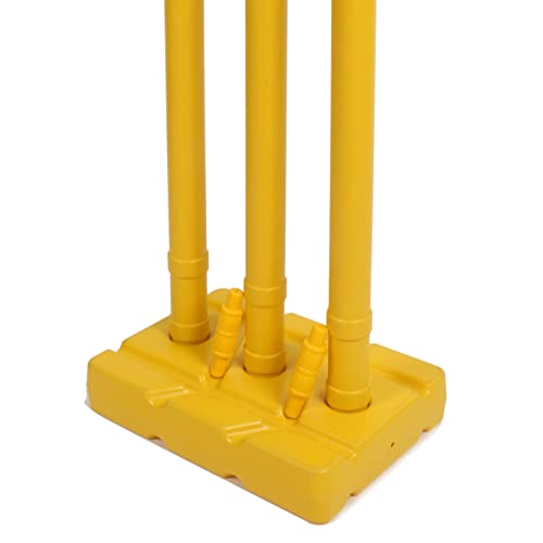 Kd Willmax Cricket Set Beach/Yard/Park Set With Bat, Stump And Ball Backyard Cricket Sets | Plastic Cricket | Bats, Stumps, Bails, Balls And A Carry Bag (3 Sizes) (Youth (Age 10-14 Yrs)) #TOP5