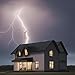 YLFFFZZZ Lightning Rod, Pure Copper Lightning Rod Lightning Three-Pole Spike Brass Removable Lightning Protection Equipment Lightning Protection System Kit for House Roof Bungalow Tin House