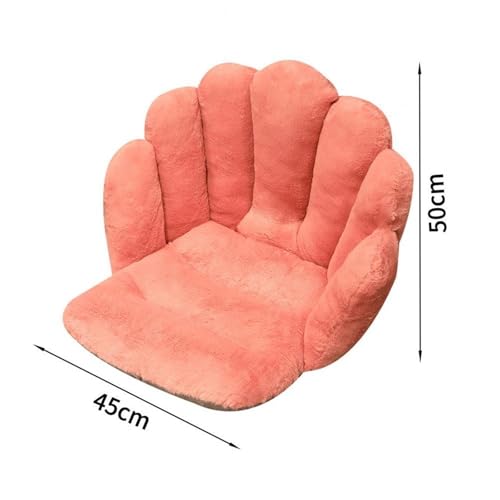 Cojín para silla que alivia el dolor de espalda baja con felpa acolchada 3