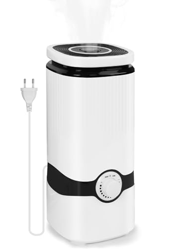 4L Umidificador de Ar,110-220V, 360° Difusor de Essencial, 300 mL/h, Umificador de Ar, Umidificadores, Umidificador, Difusor de Ambiente Eletrico
