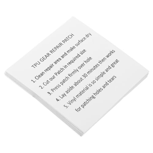 KONTONTY Inflatable Products Repair Sticker 10pcs TPU Adhesive Patch for Bounce House Kit