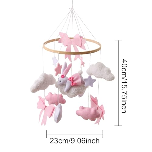 Mobile lit bébé musical suspendable fenêtre pour sommeil apaisant - 5