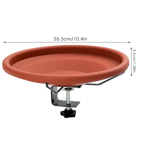 Bebederos para Colibríes para Aves de Barandilla de Terraza 6