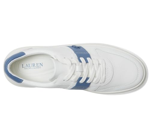 Lauren Ralph Lauren Women's Harlie Color-Blocked Leather Sneakers2