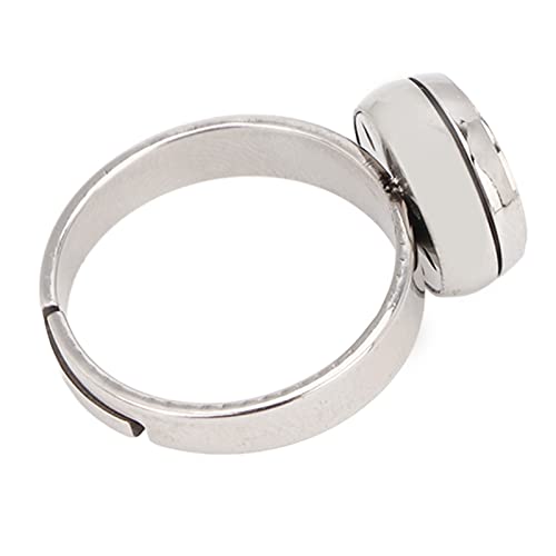 Anel Difusor de óleo Essencial, Anel de Dedo de óleo Essencial Casual Moda Portátil Mini para Mulher