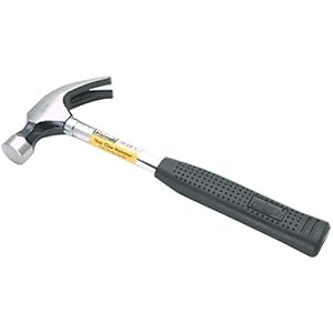 Rolson 10339 16 oz Claw Hammer Tubular Steel