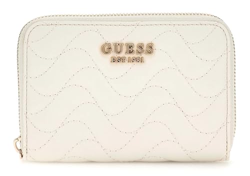 Portefeuille GUESS Melisandra SLG Medium Zip Around M Shell élégant