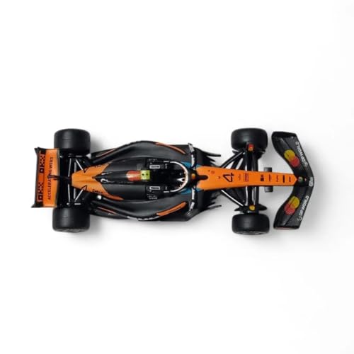 Image of Bburago 1 /64 Scale Mclaren MCL39 Australian GP 2025 Formula 1 Model #4 Lando Norris