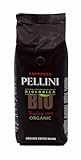 Pellini Café en Granos para Espresso Bio, Mezcla 100% Arábica, Café en Grano de Sabor Dulce y Delicado de Agricultura Orgánica, 500g
