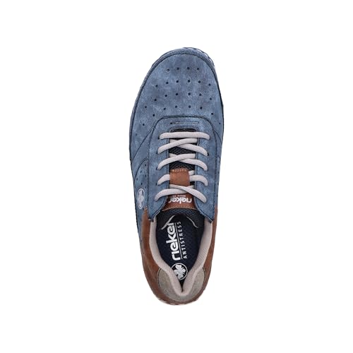 Rieker Men's Lace Up Shoes, Blue, 104
