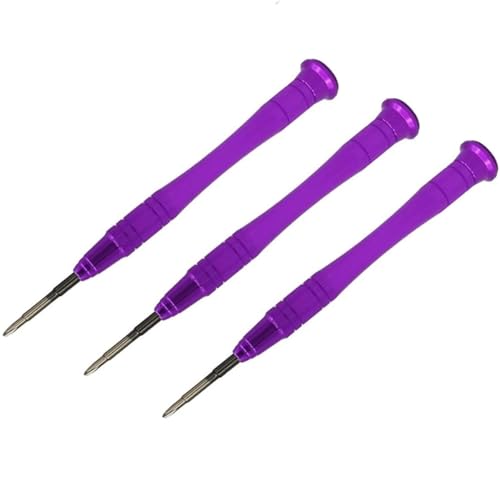 Lot de 3 tournevis Tri Wing Y0 de 2,0 mm en forme de Y pour Nintendo Switch, Wii, NDS, NDSL, DS Lite, GBA, Gameboy Advance, MacBook Pro