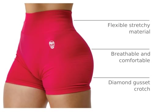 Image of Gymreapers Infinity Seamless Workout Shorts High Waist Biker Shorts for Women Athletic Gym Running Pilates Yoga Sport Short