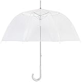 Cloak Umbrellas Dome/Bubble Auto Open Clear Umbrella