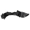 TRQ Front Left Inner Fender Liner Black Drivers Side Compatible with 2017-2018 Toyota Prius Prime TO1248217 #2