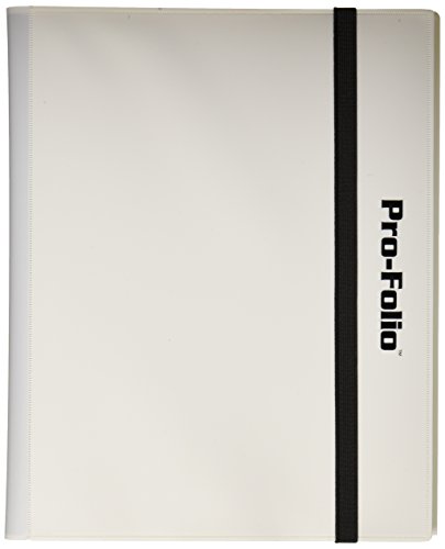 Pro-Folio 9-Pocket Lx Album, White #TOP9