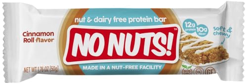 ★No Nuts! Cinnamon Roll Flavor Snack Bars, 12ct
