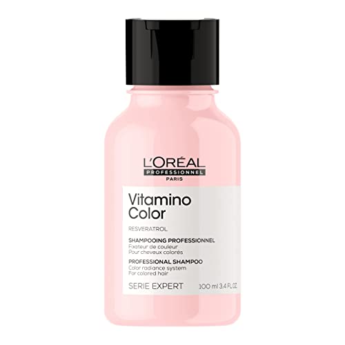 L'oreal Professionnel Vitamino Color Shampoo | Protects & Preserves Hair Color | Prevents Damage | Adds Vibrancy & Enhances Shine | For Color Treated Hair | 3.4 Fl. Oz. #TOP8