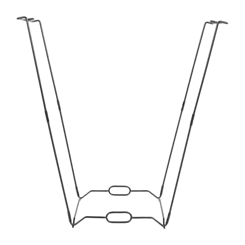 Soporte basura portátil 13 galones compacto de acero inoxidable resistente