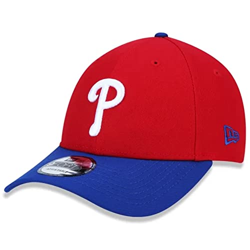 Boné, Mlb Philadelphia Phillies 940 Team Color Aba Curva, Masculino, Vermelho, Único, New Era