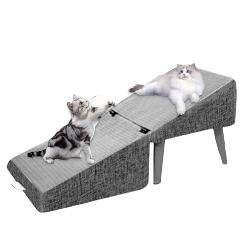 Hunderampe for Bett Sofa, Faltbare Hundetreppe, Tragbarer Fußhocker Für Kleine Mittelgroße Hund, Leichtgewicht Ohne Rutsch