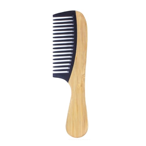 Peines de Bambú Natural Hechos a Mano 7.6 pulg miniatura 1