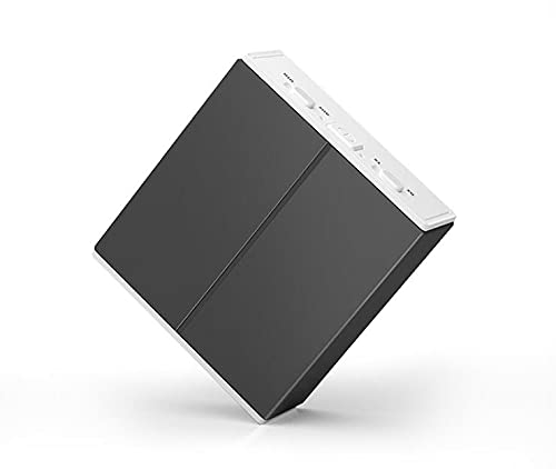 YONGYAO Bluetooth 5.0 Transmisor inalámbrico de Audio 2 en 1 Receptor Estéreo AUX RCA Adaptador de Conector USB 3.5mm DC 5V-Gris