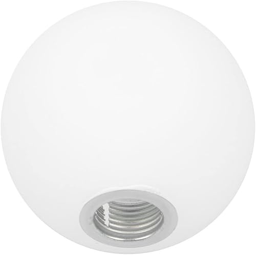 Miniatura 1 de Luxshiny Lámpara de globo de vidrio para decoración al aire libre, pantalla de vidrio esmerilado, reemplazo de pantalla de apertura sin cuello,