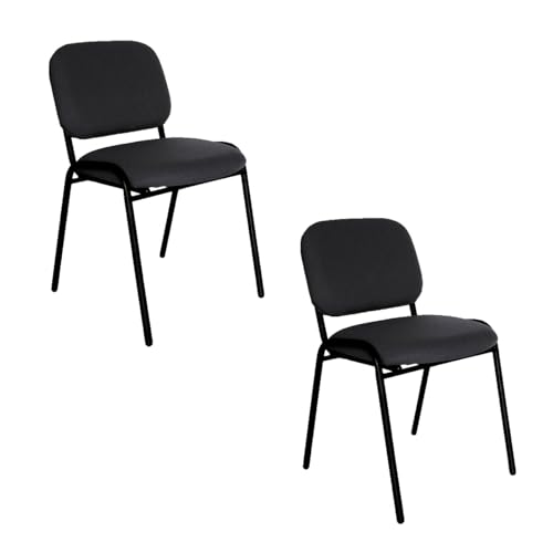 Reviews de Sillas de recepción comprados en linea. 41 Econosillas Modelo Eco-Visita | Set de 2 Sillas de Visita para Oficina, Consultorio o Sala de Espera | Diseño Ergonómico con Respaldo y Asiento en Hule Espuma Laminado y...