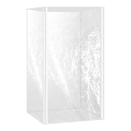 Cubierta antipolvo transparente con aislamiento térmico para estante de panecillos 2