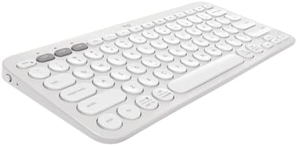 Teclado sem fio Logitech Pebble Keys 2 K380s com Conexão Bluetoot...