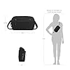 Travelon: Anti-Theft Metro Convertible Small Crossbody Bag, Black, One Size, Anti-theft Metro Convertible Sm. #3