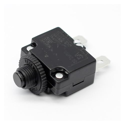 熱遮断器、 Thermal Overload Circuit Breaker 3-30A Single Pole Push Reset Motor Protector(5a)
