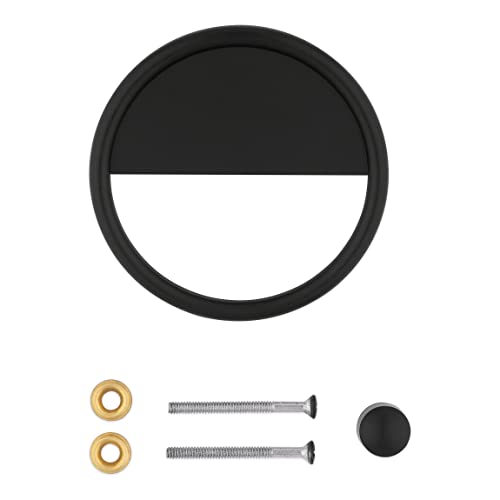 National Hardware N336-700 Cooper Door Knocker, Matte Black #TOP4