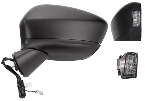 Miroir extérieur Alkar 9059665 pour remplacement rétroviseur droit ou gauche de voiture