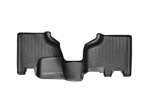 WeatherTech Custom Fit FloorLiners for Jeep Liberty - 2nd Row (441402), Black