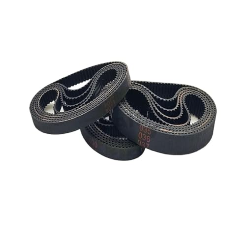 Courroie synchrone en caoutchouc S2M 370mm 185 dents pour poulie de distribution 8mm