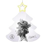 R.I.P Queen, Queen Elizabeth II Andenken, Acryl-Baum-Anhänger, mit Ihrer Majestät der Königin, Souvenirs zum Platin-Jubiläum der Königin, 70 Glorious Years Queen's British UK Vintage Decorations Gifts