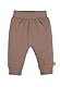 Sterntaler Baby Jungen Hose Baby GOTS Hose Emmi - Baby Hose, Kinder-Hose, Baby-Hose - mit Mitwachsbund und Stickerei - braun, 50