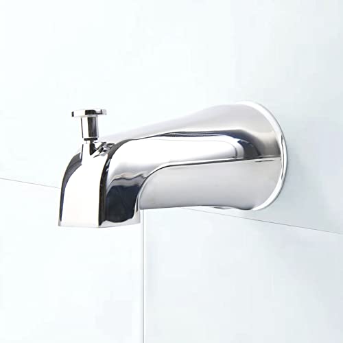 Watflow Pull-Up Diverter Tub Spout, Ips Female Front End Thread, For Bathroom,Polished Chrome #TOP5