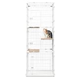 アイリスオーヤマ コンパクトキャットケージ ナチュラル 3段ナチュラル