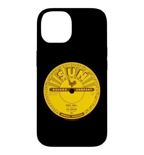 Sun Records X ���C�E�I�[�r�\�� �f�r���h�[�� ���R�[�h���[�x�� �X�}�z�P�[�X iPhone 14 �p