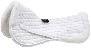 Shires High Wither Fleece Half Pad White